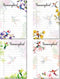 Funny Animal Sticky to Do Notepad, 4 Pads, Chicken Hens Dogs Cats Pigs Lover Gifts, 4 x 6'' (Hummingbird)