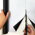 Extra Large Chalkboard Peel and Stick Paper - 9 Feet Roll (108 inches) + 5 Color Chalk Included by Simple Shapes
