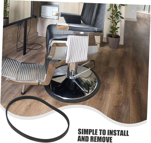 41.5cm Vaguelly Salon Chair Rubber Base Protector Ring Non-Slip Floor Protector for Hydraulic Barber Chairs Sturdy