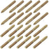 uxcell M4 Double Headed Hanger Bolts, 1-1/8" (30mm) Self-Tapping Screws for 4mm Wood Joint Furniture Legs, 20pcs