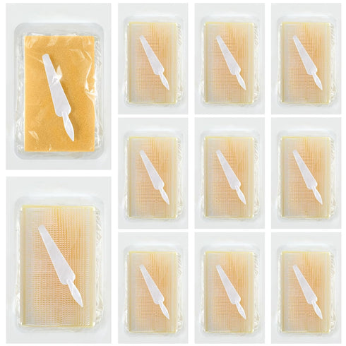 Reallnaive 10 Pcs Surgical Hand Scrub Brush with Sponge Disposable Double Sided Cleaning