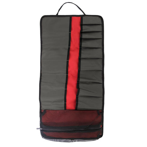WOLVERINE 28" 16 Pocket Utility Roll | Durable Nailhead Nylon, Adjustable Straps, and Versatile Pockets for Tool
