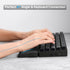 P035 60% 61 11.38 2.87 0.78 inch (20mm) Redragon Meteor S Computer Keyboard Wrist Rest Pad, Ergonomic Soft Memory Foam