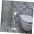 TEHAUX Vertical Paper Towel Rack Storage Roll Paper Holder for Bathroom and Kitchen Non- Base Modern Design for Easy