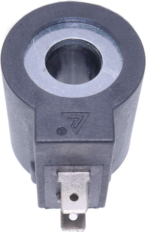 Solarhome 6301012 Solenoid Valve Coil With 2 Spade Connector 12V Compatible with Hydraforce Stems 08 80 88 98 1/2" Hole