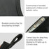 Wolf Hammer & Pliers Holster, Utility Pouch & Tool Holder, Heavy-Duty Steel, Ballistic Nylon, 3 Work Tool Belt Tunnel