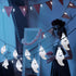 YOUNGAR Halloween Decor Lights - 2PACK 20ft 30 LED Solar Ghost String Lights with 8 Modes for Outdoor Decoration