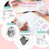 HKHKPI Mini Sticker Printer Thermal Sticker Maker Machine,Bluetooth Print Pods for Kids Teens Gifts,Pocket Printpod