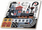 3dRose Cool Fun Model Train Set with Engine and Cars and Track