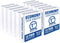 Samsill 1.5 Inch Economy 3 Ring Binder, Made in The USA, Customizable Clear View Cover, White, 12 Pack (MP128557)