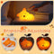 Dimmable 20 Fox Night Light for Kids, Cute Silicone Lamp with Mins Timer, Squishy Animal Nightlight Kids Bedside