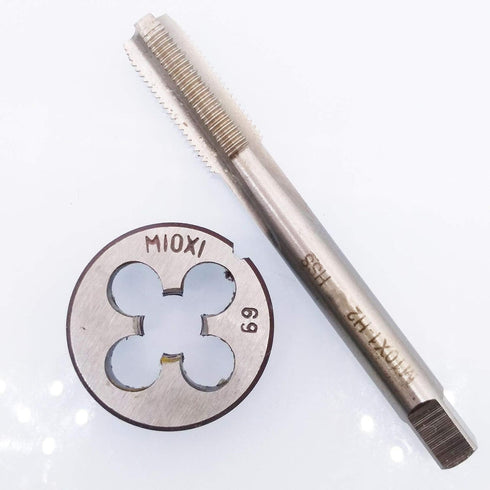 HSS M10 x 1mm Tap and M10 x 1.0mm Die – Metric Thread Right Hand