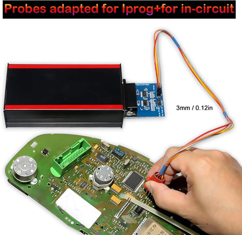 Keenso 5 Car Probe Adapter, Pcs ECU Probe Adapter Work Without Soldering Pins Works ECU Car Diagnostic Tool