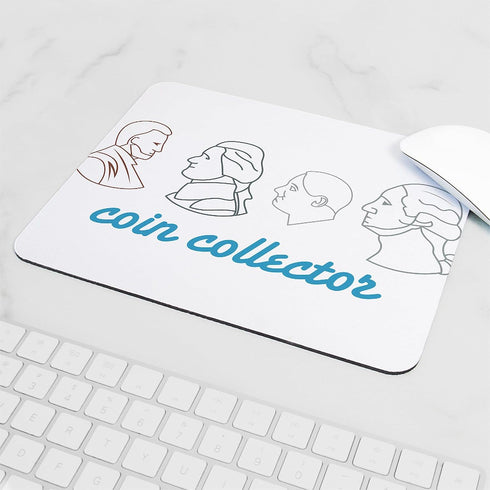 CafePress Non-Slip Coin Collector Mousepad - Gaming Mousepad