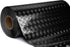 Industrial Utility Diamond Metallic Plate Chrome Finish Wrap Vinyl Underlayer Sheet Adhesive Roll for Shelves Walls Flooring (Black 17.8 inches x 15ft) by VViViD