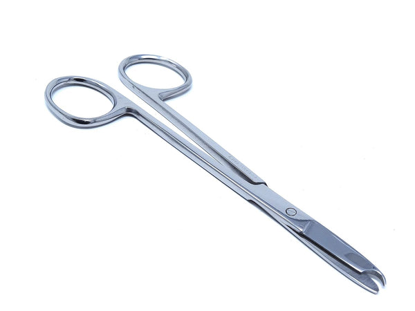 SurgiMac STT-SUT45 Premium High Polish Suture Stitch Scissors, 4.5 inch Stainless Steel