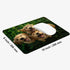 PIDAY Cute Golden Retriever Mouse Pads for Desk, Dog Gaming Mousepad Office Decor Accessories,Travel Mousepad