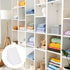 0.8"x0.8"x0.7" 50 PATIKIL Plastic Corner Braces, Pcs L-Shape Shelf Support Corner Brace Nylon Right Angle Brackets