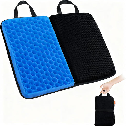Travel Seat Cushion for Comfort Foldable Airplane Seat Cushion for Airpline, Truck,