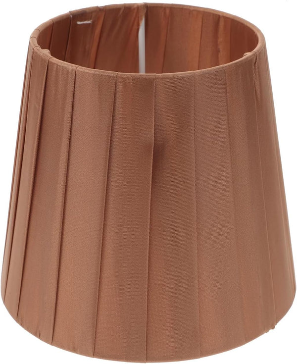 KALLORY Clip on Small Cloth Lampshade 5.90X5.51X4.33 in for Table Lamp Floor