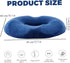 Hbbgdiy Hemorrhoid Donut Pillow Memory Foam Cushion Slow Rebound Pressure Relief Pillow Anti-Slip & Thickened