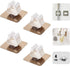Self-Adhesive Mop Holder, Wall Mounted Broom Rack, Cleaning Tools Sticker Hook, No Drilling Anti-Slip Gadget (4pcs)