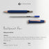Cross Mini Ballpoint Pen Refill - Medium Red, Dual Pack (8518-5)