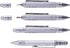 Troika Multitasking Ballpoint Pen (Small), Centimeter/Inch Ruler, Slotted/Phillips Screwdriver, Stylus (Yellow), Black Refill, Includes 2 Refills, Aluminium/Brass/Steel, Matte, Yellow by Troika