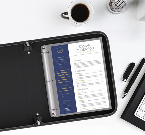 Fireproof 3 Ring Binder with Zipper, 1 Inch D Rings Hold up 245 Sheets of 8.5" x 11", Built-in Net and Pen Holder