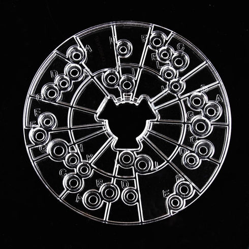 6-1/2" RA03 O'SKOOL Router Polycarbonate Universal Base Plate Fits Router Porter-Cable, Bosch, Hitachi, Dewalt