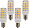 LED E12 Candelabra Bulb, 5W 600LM, Salt Rock Lamp Appliance Refrigerator Light Replacement, 60 Watt C7 Incandescent