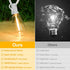 25 ST38 13 Bulbs, E12 Brightever Outdoor String Light FT, Patio Lights with Edison Waterproof Connectable Hanging