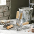 3 Pack Set, 1 mm Venetian Plaster Trowel Stainless Steel Finishing Trowel, Art Paint Plastering Tool with Wooden