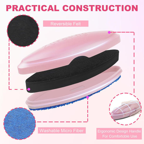 Magnetic Whiteboard Eraser, Dry Erase Eraser, Magnetic Erasers for Whiteboard, Glass Whiteboard Eraser, Double Sided