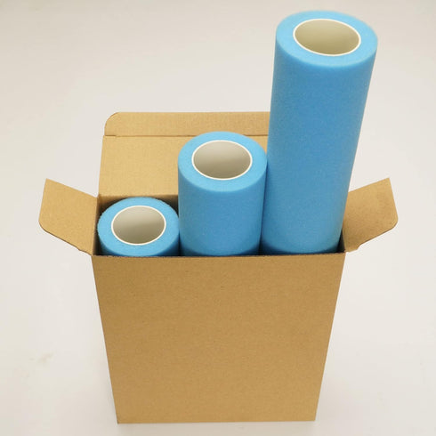 9 Inch Foam Paint Roller, High Density Foam Rollers for Painting Walls, 3 Pack for Houses or Furniture