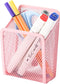 Magnetic Pencil Holder, Mesh Stainless Steel Pen Basket for Writing Utensil Storage in Home, Office, Kitchen