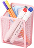 Magnetic Pencil Holder, Mesh Stainless Steel Pen Basket for Writing Utensil Storage in Home, Office, Kitchen