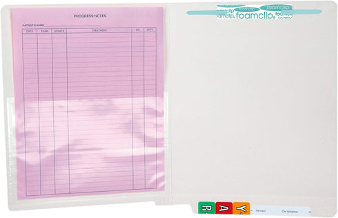 Tabbies Clear Self-Stick Poly Pocket, 100/Box, Easily Add a Pocket to Anything
