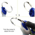 4" (Diameter) Adjustable 304 Stainless Steel Duct Clamps Hose Clamp Pipe Clamp Air Ducting Clamp (4Pcs, 91mm-114mm)