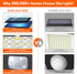 3500LM 3 Yard-2Pack WdtPro Solar Lights Outdoor Flood Light, Bright Motion Sensor Outdoor Lights, Heads & Upgrade Glass