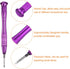Precision Slotted Screwdriver 2.0x25mm, Magnetic Flat Head Mini Pen Style Screw Driver with Non-slip Handle for