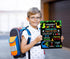 WaaHome First & Last Day of School Chalkboard Sign - 9"x12" Double Sided Board for Kids Supplies