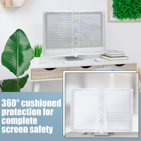 6 3 1 24" Packaging 24" Chunful for Screens with Pump Inflatable Protective Bags Compatible with Desktop Monitor