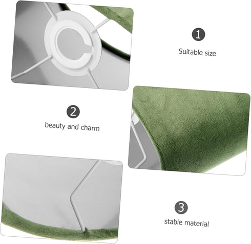 Modern Fabric Floor Lamp Shade - Stylish Replacement Cover for Living Room