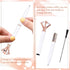 Yahenda 50 Pcs Diamond Pens, Bridal Shower Ballpoint Pen with Black Ink, Bling Pens for Women Bridesmaid Wedding