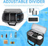 3 Reusable Cups Drink Carrier for Delivery with Adjustable Dividers, Insulated Drink Caddy, Beverages Carrier Tote Bag