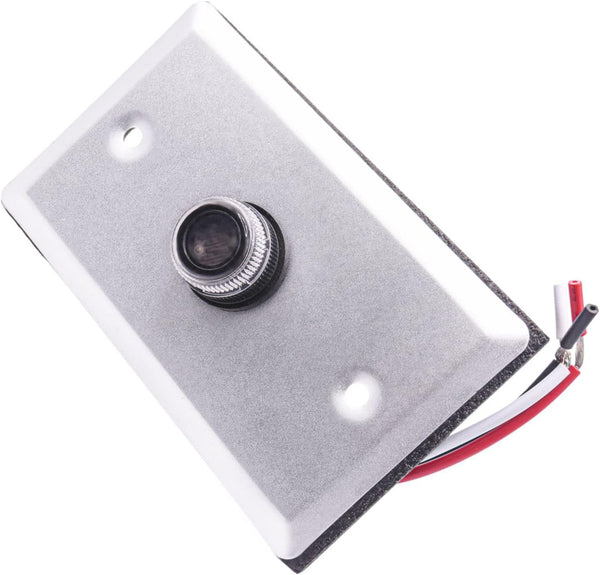 HQRP Photocell Thermal Type Light Sensor w/Wall Plate Dusk to Dawn Wire-in Switch