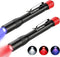 EverBrite Red Light Penlight Flashlight with 395nm UV Blacklight/White Light, Multi-Function LED Pocket Light