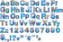 Bulletin Board Letters and Numbers by Hygloss Products – Punch Out Globes Design Combo – 3 Inch, 350 Pieces