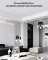 2-Light E26 Bulbs HiBay Track Lighting, Rotatable Ceiling or Wall Light Fixture, Modern Black Gold LED Spotlight Indoor